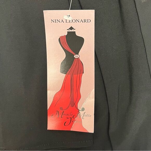 New With Tags Nina Leonard Open Front Cardigan with Sheer Pleated Back Size S - Picture 7 of 8